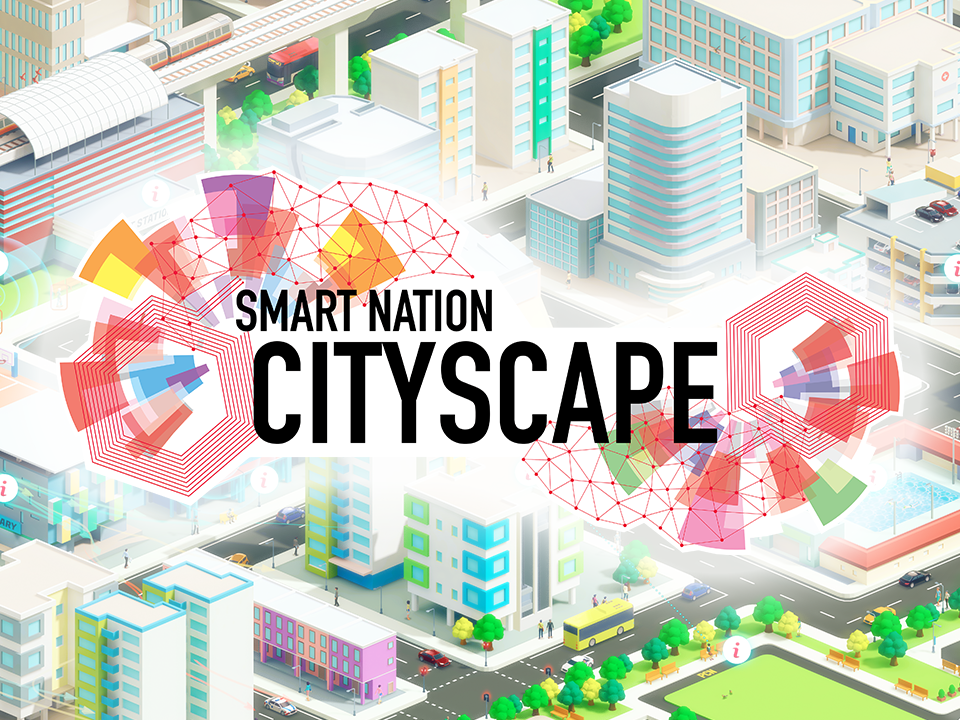 Smart Nation Cityscape